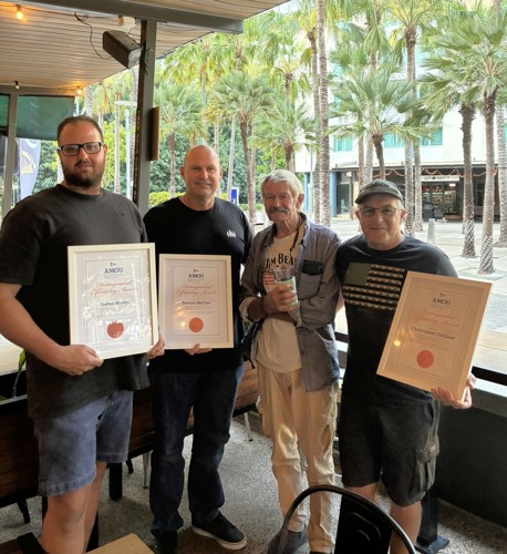 AMOU award recipient